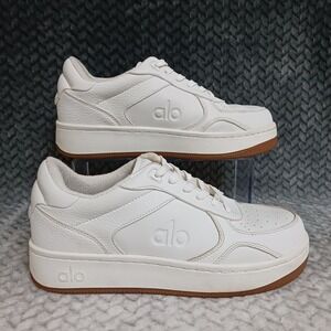 Alo Recovery Mode Sneaker Natural White Gum Women's Sneakers Shoes Sz 8.5 Mens 7